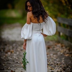 2 piece Wedding Dress